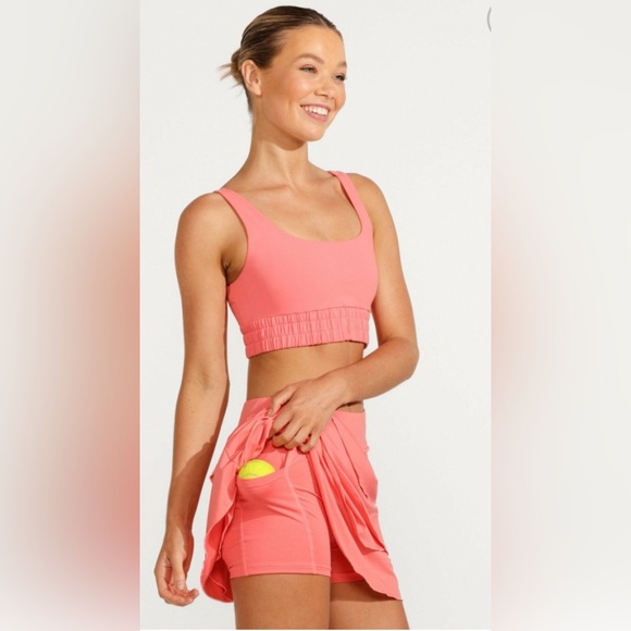 EleVen by Venus Williams | Cosmos Quick-Dry Tennis Skirt Sun Kissed Coral    NWT - Picture 2 of 9